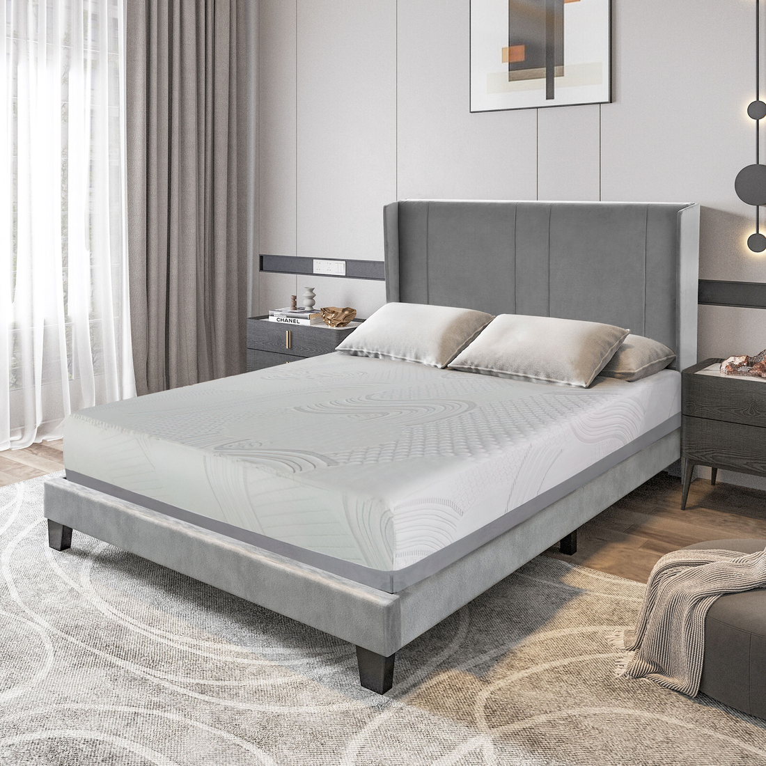 10-Inch Gel Memory Foam Mattress