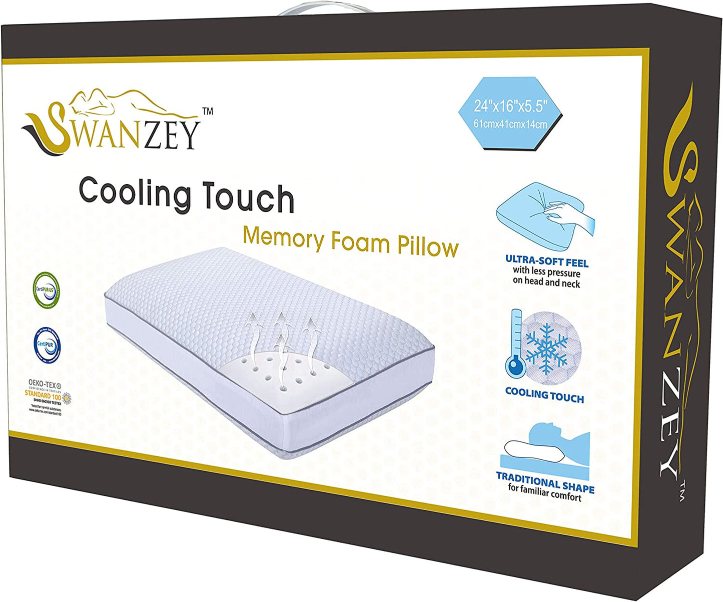 Gel Memory Foam Pillows