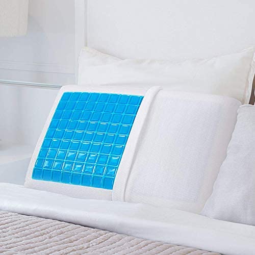 Pharmedoc Cooling Bed Pillows for Sleeping - Cooling Gel Memory Foam Pillows - Side Sleeper Pillows for Adults Plush